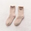 Moda Aksesuarları Fırçalanmış Kalınlaşma Çorap Kadife Kar Yün Çorap Orta Tüp Kat Çorap Kürk Sıcak Kış Orta Çorap Kadınlar Peluş Tüp Çorap Tutun
