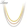 18k real gold chain women