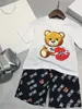 Designer crianças casuais tshirtshorts define terno infantil marca meninos roupas de algodão camisetas tamanho 1001509366541