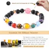 Link Chain 2022 Acht planeten Bead Bracelet Men Natural Stone Universe Yoga Solar Chakra voor vrouwelijke sieraden geschenken Kent22