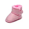 Pasgeboren babymeisje jongen kinderen prewalker solide fringe schoenen baby peuter zachte zolen antislip laarzen booties 0-1year