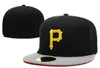 STOCK READY 2021 Pittsburgh Fitted Baseball Caps Sports Flat Full Ferm Fermed Fashion Hip Hop Snapback Chapeau Bones Gorra1397635
