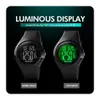 SKMEI 스포츠 디지털 남성 시계 공소 소설 스타일 터치 스크린 작동 방수 LED 조명 알람 시계 Montre Homme 1602 x0524