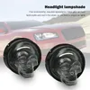 Lampe Couvre Nuances Crâne Phare En Plastique De Voiture Avant Brouillard Lumière Capots Ampoule Couverture Indicateurs D'éclairage Anti Collision Shell Tête