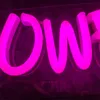 "Kwiat" znak wakacje oświetlenie dziewczyny dom dekoracji baru Miejsca publiczne ręcznie neonowe światło 12 V super jasne