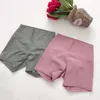 yoga short Nieuw Hoge taille Dames Yoga Shorts Effen Sport Gym Wear Rijbroek leggings Elastic Fitness Lady Yoga Short yogaworld