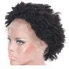 Perruque de cheveux humains bouclés pleine dentelle perruques crépus bouclés perruque courte 8 pouces perruques de cheveux brésiliens pour les femmes noires 1074719