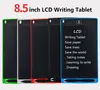 8.5 inç Taşınabilir Akıllı LCD Yazma Tablet Elektronik Not Defteri Çizim Grafik El Yazısı Pad Kurulu Eğitim İş için