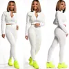 Sports Survêtement Femmes Deux Pièces Ensemble Hiver 2 Pièces Ensembles Femmes Tenues Sexy Sweatsuits Couple Vêtements Chandals Mujer S1736806 210712