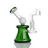 Bong per acqua in vetro Narghilè Beaker Base Dab Rigs Smoke Waterpipes Oil Burner Pipe Chicha con banger da 14 mm