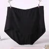 V001 4Pcs/Lot High Waist Plus Size Lenceria Briefs For Women Bamboo Fiber Panties Seamless Lingerie Underwear Bragas Mujer 220311