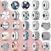 Klip Charms 925 Sterling Silver Korek Fit Oryginalny Pandora Charms Bransoletka DIY Kobiety Biżuteria Prezent Bransoletki Akcesoria