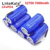 LiitoKala Lii-70A 32700 lifepo4 battery 3.2v 7000mah 33A 55A weld strip for screwdriver electric bike powered+Nickel sheets