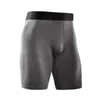 Hommes taille haute poche inclinée course à pied entraînement sport séchage rapide ajustement serré Stretch Fitness Shorts Pro