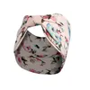 Floral Print Wide Headbands bowknot Sports Yoga Stretch wrap Hairband Hoops women head bands fashion