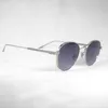 Vintage ovala solglasögon män metall ram klart läsning glas culos shad accsori goggl för att köra sommar