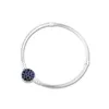 2021 saint valentin bleu étincelant barres bijoux noël esthétique Signature 100% argent véritable S925 Bracelets femmes