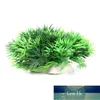 Flores decorativas grinaldas grama plástica 6 pcs peixes tanque decoração aquário verde plantas água fev191 preço de fábrica especialista design Qualidade mais recente estilo original