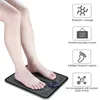 Electric EMS Foot Massager Pad Feet Muscle Stimulator Leg Reshaping Massage Mat Relieve Ache Pain Health Care Drop Resistance Bands