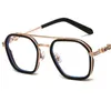 Sunglasses Brand Designer Anti-Blue Eyeglasses Unisex Optical Glasses Retro Spectacles Simplicity Double Beam Eyewear