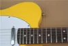 Anpassad butik Relic Yellow Electric Guitar Basswood Body Vintage Rosewood Fingerboard Tuners Chrome Hårdvara 6 Sträng Gratis frakt