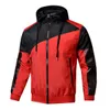 Mannen Jas Casual Lange Mouwen Hooded Air Bovenkleding Windbreaker en Sun Protection Kleding Mannen Letter Patroon Jassen Aziatische maat