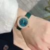 Marka zegarek dla kobiet w stylu kryształowego paska skórzanego paska kwarcowego zegarek AR52