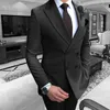 Turkosa kostym män formell smal passform brudgum tuxedo bröllop prom party klänningar manliga mäns blazer byxor 2 bit set kostymer blazer263p