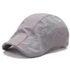 Мужская шапка Летняя бытовая сетка Cap Cash Casure вперед Открытый солнцезащитный крем