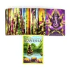 Nouveaux Whispers Of Lord Ganesha Tarot Cards Et PDF Guidance Divination Deck Entertainment Parties Jeu de société 50 Pcs / Box