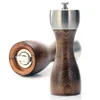 Wood Pepper Grinder - Precision helixshaped grooves freshly grinding pepper, herbs and spices 210713