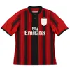 2013 2014 maillot de football rétro IBRAHIMOVIC KAKA 13 14 15 milan Robinho El Shaarawy Mnez Torres Balotelli MONTOLIVO maillot de football classique vintage