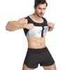 Shapewear Erkek Bel Eğitmen Yelek Termo Sauna Suits Ter Tankı Tops Vücut Şekillendirici Zayıflama Iç Çamaşırı Sıkıştırma Egzersiz Korse