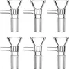 Alta calidad 14 mm 18 mm Junta macho Tazón de vidrio Pieza Diapositivas Mango Tubo para plataformas petroleras Bong