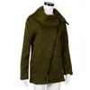 Kvinnors Trench Coats 2021 Amazon Höst och vinter Mode sida Zip-up Jacket Sex färger Nio Yards Factory Direct