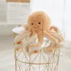 80cm Simulation Huge Octopus Pendant Plush Stuffed Toy Soft Animal Home Accessories Cute Doll Children Gifts