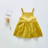 赤ちゃんの女の子の夏のドレスかわいい生まれた子供たちの女の子の幼児のレースロンパージャンプスーツプレイスーツの服衣装210429