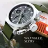 Multifunktionella bergsbestigningar Sportklockor Domineering Watertproof Man Form Quartz Nylon Military Watch Tactical LED WRISTWATC340T