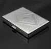 105 * 80 * 19 MM Ladies Portable Extended Metal Cigarette Case Creative Embossed Eco-Friendly Gifts pour hommes et femmes