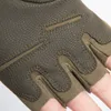 Combat Fingerless Military Gloves Polis Bergsklättring Sport Fitness Protection Army Fan Outdoor Cykling Glloves
