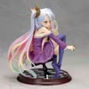 Japansk Anime No Game No Life Shiro 1/7 Skala PVC Action Figur Sexiga Siffror Samlarobjekt Modell Leksaker Dock Gift X0503