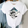 T-shirts vrouwen 90s ster mode korte mouw trend lente zomer kleding stijlvolle t-shirt top dame print meisje T-shirt x0527