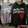 Hoodie Hoodie Rood Hart Voel Logo Sweatshirts Kinderen zien geesten Trui Heren Dames print 3D1242416