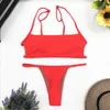 Kadın Bandaj Mayo Bikini Push Up Yastıklı Mayo Brazlian Mayo Yaz Bather Beachwear Biquini Seksi 00456