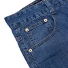 Château Tiger 100% coton Summer Hommes Classique Blue Jeans Droit Long Denim Pantalons Homme Moins De Moyen-Occidentale Jeunes Jeans légers 210319