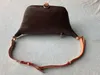 Nyaste Stlye Famous Bumbag Cross Body Fashion Shoulder Bag Brown Midjeväskor Bum Unisex Midjeväskor #M43644 Storlek 37x14x13cm 0022