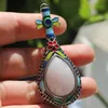 دبابيس، دبابيس farlena خمر دبابيس opal الطبيعية العقيق شبه الثمينة شارات النمط الصيني المينا lute للنساء