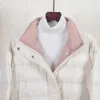 Коробовский корейский сплошной стойки воротник линии с длинным рукавом женские пальто старинные карманы зимние куртки негабаритные женские Parkas 79026 210430