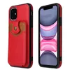 Capas telefônicos de carteira de couro pu para iphone 13 12 mini 11 pro x xs xr max 8 7 cartão slot de dinheiro Slim portátil conveniente multi-funcional flip up e baixo kickstand capa capa