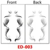 Fake Woman Baby Curly Hair Edges Tattoo Sticker Diy Natural Temporary Waterproof Face Hairlin Makeup Tool Pony Tail Styles Sleek 1737619